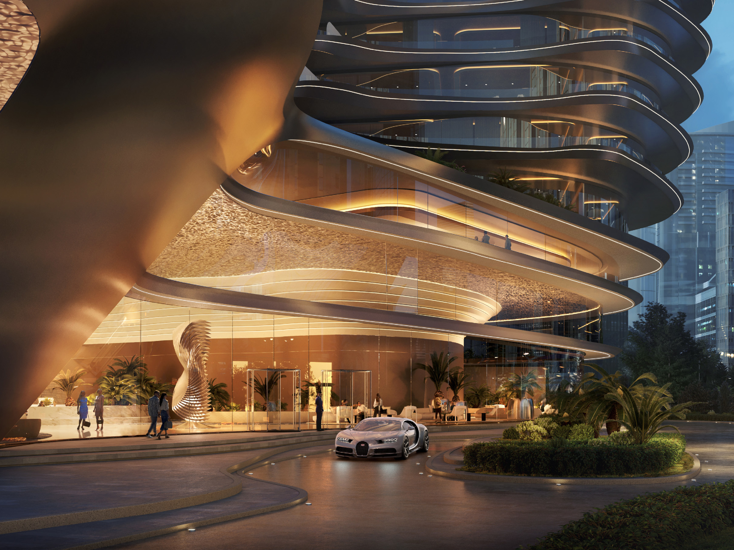 Bugatti Residenzen von Binghatti