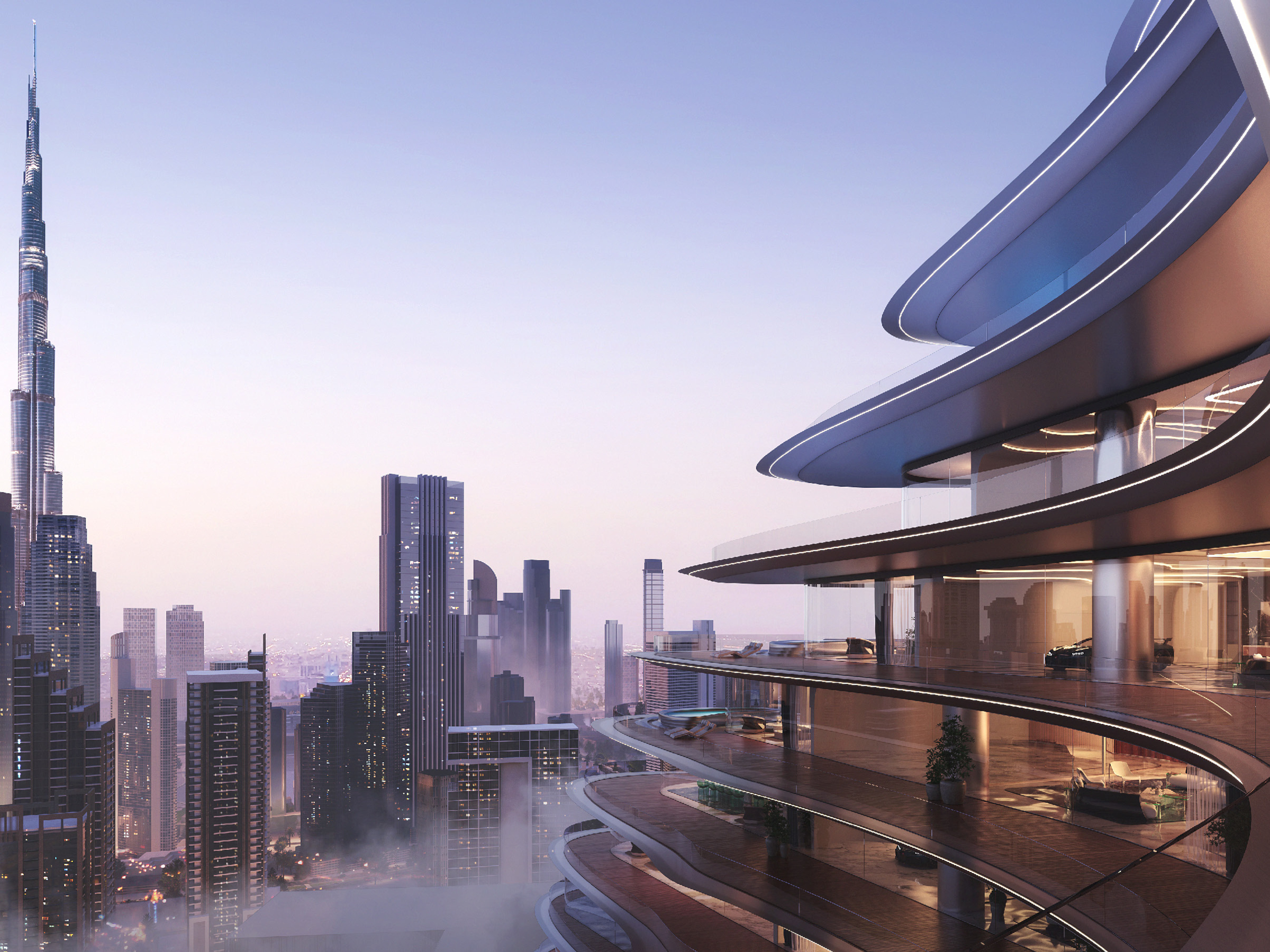 Bugatti Residenzen von Binghatti