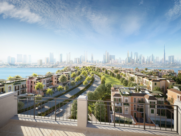 Echter Wiederverkauf, Blick auf Yachthafen